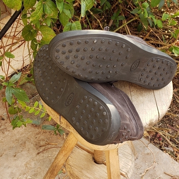 Tods‎  Men's grey Suede Leather Boots - Picture 6 of 6